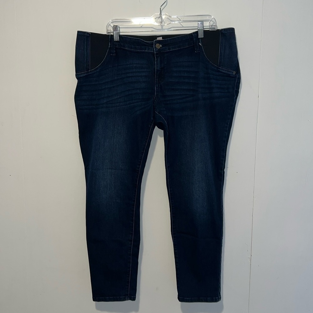 Isabel Maternity by Ingrid & Isabel Womens Skinny Jeans Side Elastic ZZ3